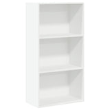 Bookcase White 60x30x114 cm Engineered Wood 857899