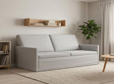 2 Seater Sofa Cloud Grey 150 x 81 x 82 cm Fabric 42041086