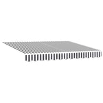 Automatic Retractable Awning Anthracite and White 300x250 cm 3310225