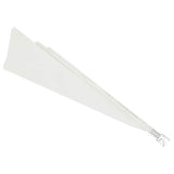 Collapsible Balcony Side Awning Cream 140x140 cm 41578