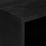 ZNTS Bedside Cabinet Black 50x33x62 cm Engineered Wood 4017658