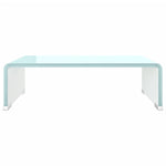 TV Stand/Monitor Riser Glass Green 40x25x11 cm 244142