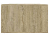 Coffee Table Sonoma Oak 80x50x40 cm Engineered Wood 816531