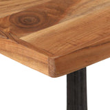 Bistro Table 60x60x76 cm Solid Acacia Wood 321085