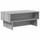 Coffee Table Grey Sonoma 80 x 46 x 35 cm Engineered Wood 8000225