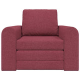 Sofa Bed Wine Red 98 x 71 x 83 cm Fabric 4106658