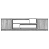 TV Cabinet Grey Sonoma 188.5x41x50 cm Engineered Wood 3328422