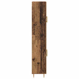 Highboard Old Wood 69.5 x 34 x 180 cm Engineered Wood 3415802
