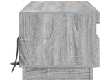 LED TV Cabinet Grey Sonoma Engineered Wood 897431