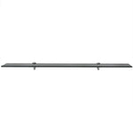 Floating Shelves 2 pcs Glass 100x20 cm 8 mm 3051533
