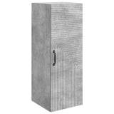 Wall-Mounted Cabinet Concrete Grey 33 x 34.5 x 90 cm 898588
