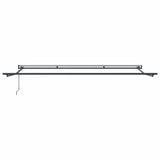 Awning Frame Manual Anthracite 400 x 350 cm Aluminium 313235