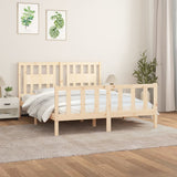 Bed Frame without Mattress Solid Wood Pine 160x200 cm 3188176