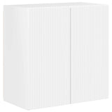TV Wall Cabinet Set Wall-mounted 6 pcs High Gloss White 3408947