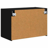 TV Wall Cabinet Black 59.5 x 31 x 40 cm Engineered Wood 892331