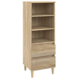 Highboard Sonoma Oak 40x36x110 cm Engineered Wood 821239