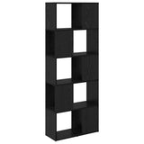 TV Cabinet Set Black 60 x 24 x 156 cm Engineered Wood 875199