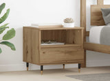Bedside Cabinet with Drawer 2 pcs Artisan Oak 40 x 35 x 50 cm 882652