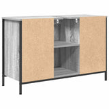Basin Cabinet with Drawers Grey Sonoma 90x34.5x60 cm 861890