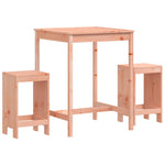 3 Piece Garden Bar Set Solid Wood Douglas 3157738