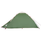 ZNTS Camping Tent Dome 2-Person Green Waterproof 94765