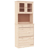 Highboard ALTA 77x35x188 cm Solid Wood Pine 3187777