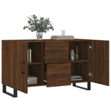 ZNTS Sideboard Brown Oak 100x36x60 cm Engineered Wood 828203