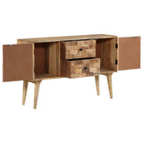 Sideboard 110x30x70 cm Solid Wood Mango 376063