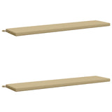 2-Piece Bench Cushions SOEST 2 pcs 100% Polyester Beige 949223