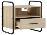 Hanging Bedside Cabinet 2 pcs Sonoma Oak 40 x 30 x 50 cm 8013557