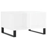 Coffee Table High Gloss White 60x50x36.5 cm Engineered Wood 830550