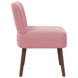 Slipper Chair Pink Velvet 42050516