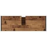 Bathroom Furniture Set with Drawer Old Wood Engineered Wood 3403050