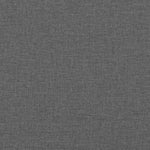 ZNTS Bed Frame without Mattress Dark Grey Super King Fabric 3284510