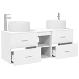 Bathroom Furniture Set 3 pcs White 49.5 x 44.5 x 66 cm 3405923