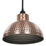 Ceiling Lamps 2 pcs Semi-spherical Copper Colour 242556