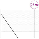 Ground Fix Welded Wire Fence 25 x 1.5 m 3352828