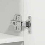 Shoe Cabinet with Door White 80 x 35.5 x 180 cm Engineered wood 3333836