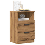 ZNTS Bedside Cabinet Artisan Oak 40x36x65 cm Engineered Wood 856846