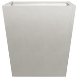 ZNTS Garden Planters 40x40x40 cm 2 pcs Stainless Steel 851061