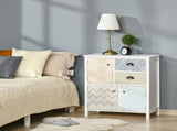 Drawer Table Sideboard Multi-purpose Storage Chest Shabby Chic Entryway Living Room Bedroom T3398P329460