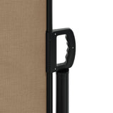 Retractable Side Awning Taupe 180x1200 cm 4004844