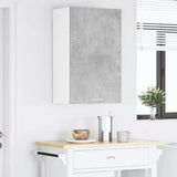 Hanging Cabinet Concrete Grey and White 50 x 31 x 80 cm 884269