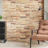 Wall Cladding Panels 10 pcs 1.03 m Recycled Teak Wood 326170