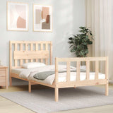 Bed Frame without Mattress 100x200 cm Solid Wood Pine 3192416