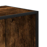Book Cabinet Smoked Oak 40x35x170.5 cm Engineered Wood 849141