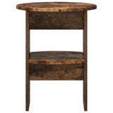 Side Cabinet Smoked Oak 40 x 50 cm Engineered Wood 899826
