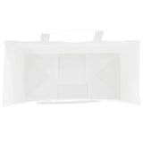 Paper Bags 250 pcs with Handles White 18x8x22 cm 4101838