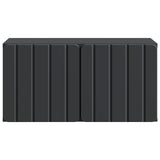 Wall-Mounted TV Cabinet Black 59.5 x 31 x 30 cm Engineered Wood 898366