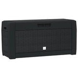 Garden Storage Box Anthracite 119x48x60 cm Polypropylene 152197
